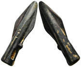 Ancient Roman Bronze Arrow Head
Condition : See picture. No returns are accepted.
7,04 g