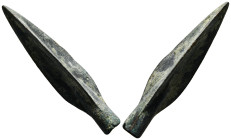 Ancient Roman Bronze Arrow Head
Condition : See picture. No returns are accepted.
7,30 g