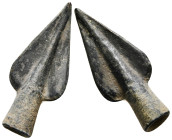 Ancient Roman Bronze Arrow Head
Condition : See picture. No returns are accepted.
5,09 g