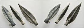 Ancient Roman Bronze Arrow Heads Lot
Condition : See picture. No returns are accepted.
14,53 g