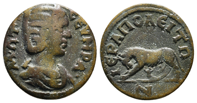 PHRYGIA. Hierapolis. Otacilia Severa (244-249 AD) AE 4,85Gr