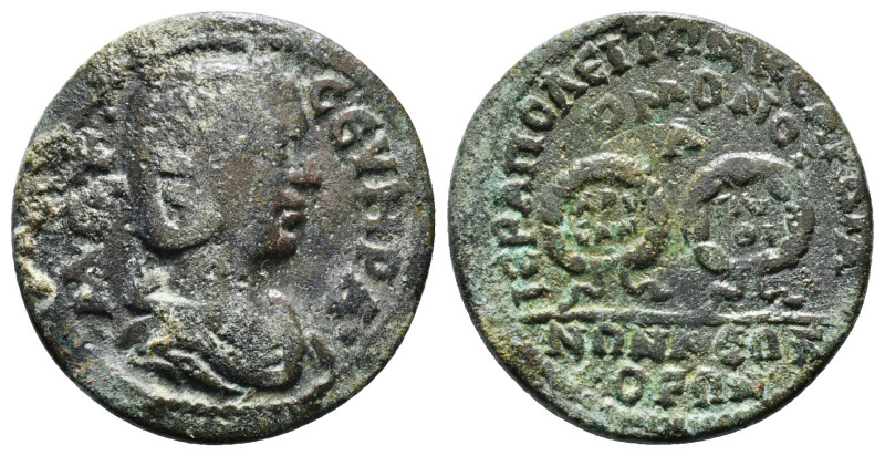 PHRYGIA. Hierapolis. Otacilia Severa (244-249 AD) AE 5,93Gr