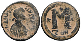 ANASTASIUS I (491-518). Follis AE. Bronze. 15,93G
Artifically patinated