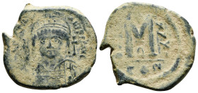 JUSTINIAN I (527-565). Follis AE. Bronze. 16,66G