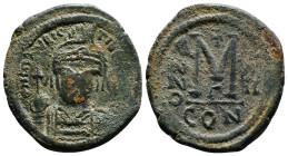 MAURICE TIBERIUS (582-602). Follis.AE. Bronze. 12,05G