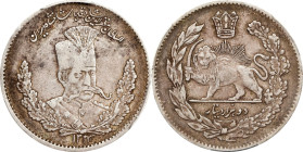 IRAN. 2000 Dinars, AH 1323 (1905). Tehran Mint. Muzaffar al-Din Shah. PCGS VF-35.
KM-979.

1905年伊朗2000 第納爾。

Estimate: $150.00- $300.00...