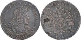 ITALY. Mantua. Scudo, 1706. Ferdinando Carlo. PCGS Genuine--Planchet Flaw, VF Details.
Dav-1377; KM-244.

1706年義大利1斯庫多。

Estimate: $400.00- $600....