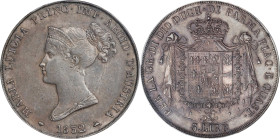 ITALY. Parma. 5 Lire, 1832. Maria Luigia. PCGS AU-50.
KM-C-30; Mont-117; Gig-7.

1832年義大利5 里拉。

Estimate: $500.00- $600.00
