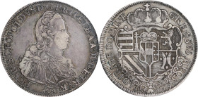 ITALY. Tuscany. Francescone (10 Paoli), 1769. Florence Mint. Pietro Leopoldo. PCGS EF-40.
Dav-1510; KM-C21B.

1769年義大利10 寶利。

Estimate: $300.00- ...