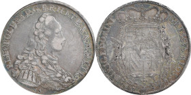 ITALY. Tuscany. Francescone (10 Paoli), 1772. Florence Mint. Pietro Leopoldo. PCGS EF-40.
Dav-1514; KM-C-24.1.

1772年義大利10 寶利。

Estimate: $400.00...