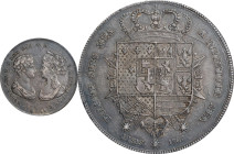 ITALY. Tuscany. Francescone (10 Paoli), 1806. Florence Mint. Carlo Ludovico, with Maria Luisa as Regent. PCGS EF-45.
Dav-155; KM-C-50.2.

1807年義大利1...