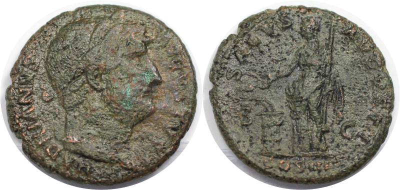 Römische Münzen, MÜNZEN DER RÖMISCHEN KAISERZEIT. Hadrianus (117-138 n. Chr) As ...
