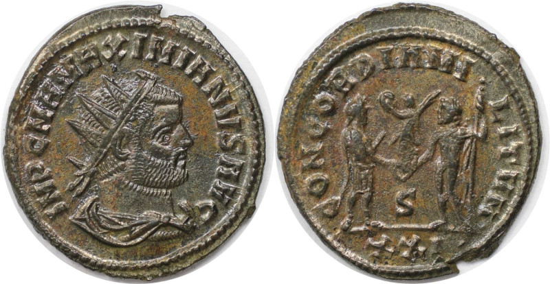 Römische Münzen, MÜNZEN DER RÖMISCHEN KAISERZEIT. Maximianus Herculius (286-310 ...