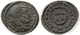 Römische Münzen, MÜNZEN DER RÖMISCHEN KAISERZEIT. Licinius I. (308-324 n. Chr). Follis (2.63 g. 21 mm). Vs.: IMP LICINIVS AVG, Büste n. r. Rs.: D N LI...