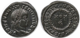 Römische Münzen, MÜNZEN DER RÖMISCHEN KAISERZEIT. Constantinus II. (337-340 n. Chr). Follis 321-324 n. Chr., Siscia. (2.99 g. 18 mm) Vs.: CONSTANTINVS...