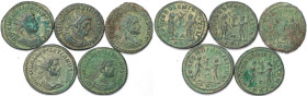 Römische Münzen, Lots und Sammlungen römischer Münzen. MÜNZEN DER RÖMISCHEN KAISERZEIT. Diocletianus (284-305 n. Chr.) / Maximianus Herculius (285-310...