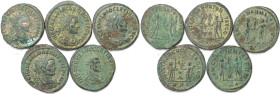 Römische Münzen, Lots und Sammlungen römischer Münzen. MÜNZEN DER RÖMISCHEN KAISERZEIT. Diocletianus (284-305 n. Chr.) / Maximianus Herculius (285-310...
