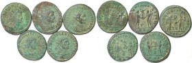 Römische Münzen, Lots und Sammlungen römischer Münzen. MÜNZEN DER RÖMISCHEN KAISERZEIT. Diocletianus (284-305 n. Chr.) / Maximianus Herculius (285-310...