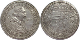 RDR – Habsburg – Österreich, RÖMISCH-DEUTSCHES REICH. Erzherzog Leopold V. (1619-1632). Taler 1621, Hall. MzA 111. Silber. 28,21 g. (befeilter Schrf a...