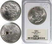Weltmünzen und Medaillen, Vereinigte Staaten / USA / United States. "Morgan Dollar". 1 Dollar 1900 O. New Orlean. Silber. KM 110. GCN MS 64
