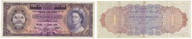 Banknoten, Belize. Elizabeth II. 2 Dollars 1975. P. 34b. III