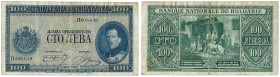 Banknoten, Bulgarien / Bulgaria. 100 Leva 1925. Pick: 45. III