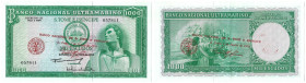 Banknoten, St. Thomas und Prinzeninseln / Saint thomas and prince islands. 1000 Escudos 1976. I