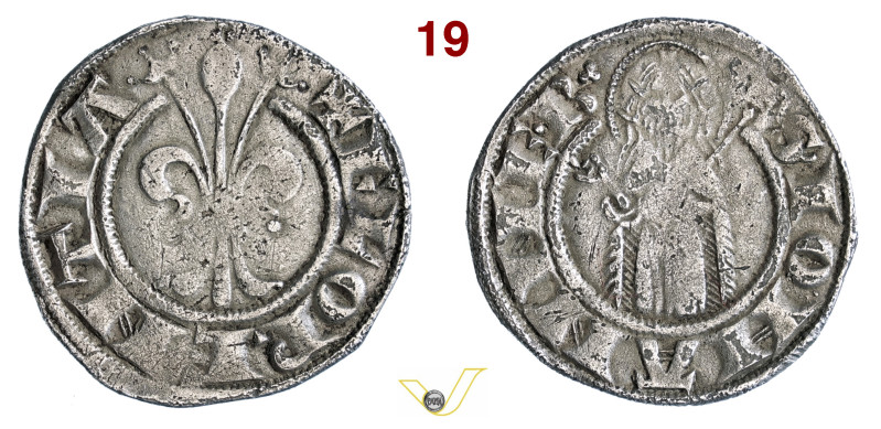 FIRENZE REPUBBLICA (1139-1532) Grosso da 2 Soldi o Ghibellino D/ Grande giglio R...