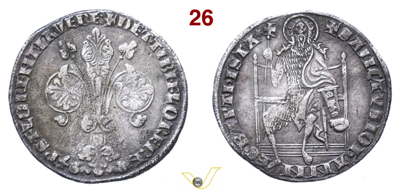 FIRENZE REPUBBLICA (1139-1532) Grosso da 30 Denari, con stella a 6 punte al R/ (...