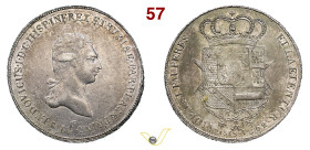 FIRENZE LUDOVICO I DI BORBONE (1801-1803) Francescone da 10 Paoli 1802 Gig. 4 Mont. 177 Ag g 27,25 mm 40 R BB/SPL