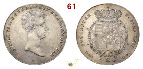 FIRENZE LEOPOLDO II DI LORENA (1824-1859) Francescone da 10 Paoli 1834 MIR 448/2 Ag g 27,21 mm 41 BB÷SPL