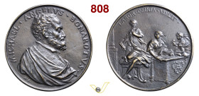 BUONARROTI, Michelangelo (1475-1564) Grande medaglia s.d. Opus Antonio Selvi Bargello 7563 Vannel & Toderi 123 Ae g 169,55 mm 83 SPL