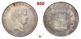 FIRENZE LEOPOLDO II DI LORENA (1824-1859) Francescone da 10 Paoli 1846 MIR 449/2 Ag g 27,21 mm 41 SPL