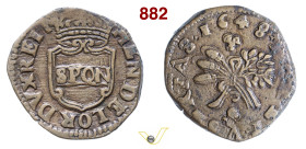 NAPOLI REPUBBLICA NAPOLETANA (1647-1648) Publica 1648 MIR 282 P.R. 3 Cu g 7,52 mm • Ex Nomisma 44/2011 BB+