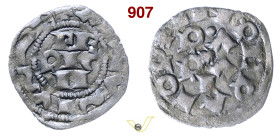 PAVIA FEDERICO II DI SVEVIA (1220-1250) Obolo o Medaglia D/ FE RIC N su tre righe R/ PAPIA e al centro un bisante MIR 842 Mi g 0,46 mm 13 RR BB