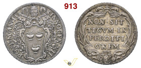 ROMA INNOCENZO XII (1691-1700) Testone A. II D/ Stemma sormontato da tiara e chiavi decussate R/ Scritta in cartella MIR 2143/1 Munt. 43 Ag g 8,56 mm ...