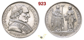 ROMA PIO VIII (1829-1830) Testone da 30 Baiocchi 1830 II MIR 3085/1 Munt. 2 Ag g 5,27 mm 26 • Hairlines al D/ SPL/q.FDC