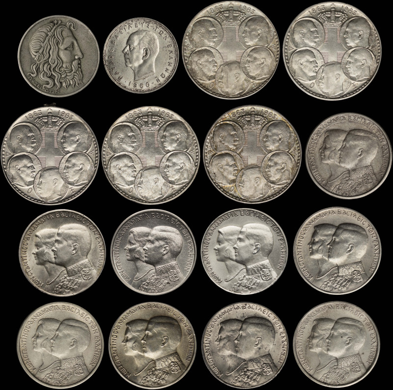 GREECE: Mixed lot composed of 204 Greek coins from different periods. Viewing is...