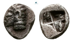 Ionia. Kolophon circa 450-410 BC. Tetartemorion AR