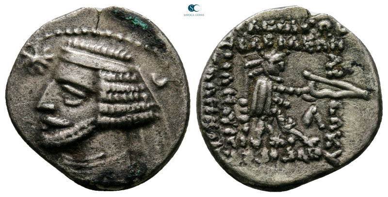 Kings of Parthia. Laodikeia. Orodes II 57-38 BC. 
Drachm AR

20 mm, 3,76 g
...