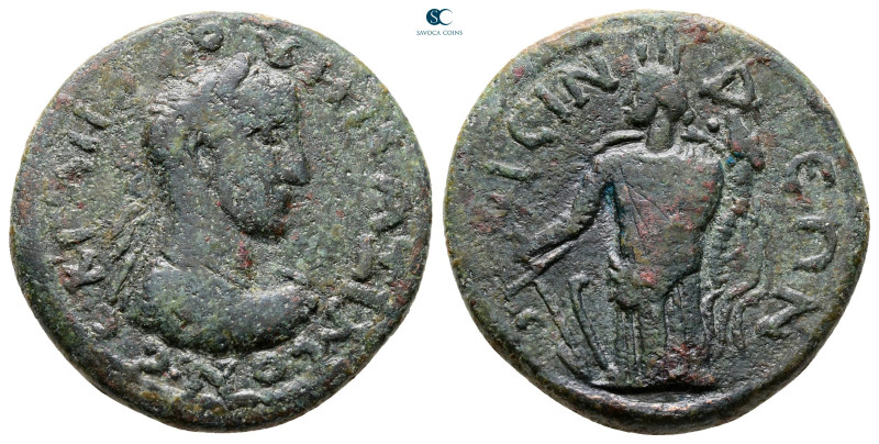 Pisidia. Isinda. Maximus, Caesar AD 236-238. 
Bronze Æ

25 mm, 9,57 g



...