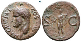 Agrippa 12 BC. Rome. As Æ