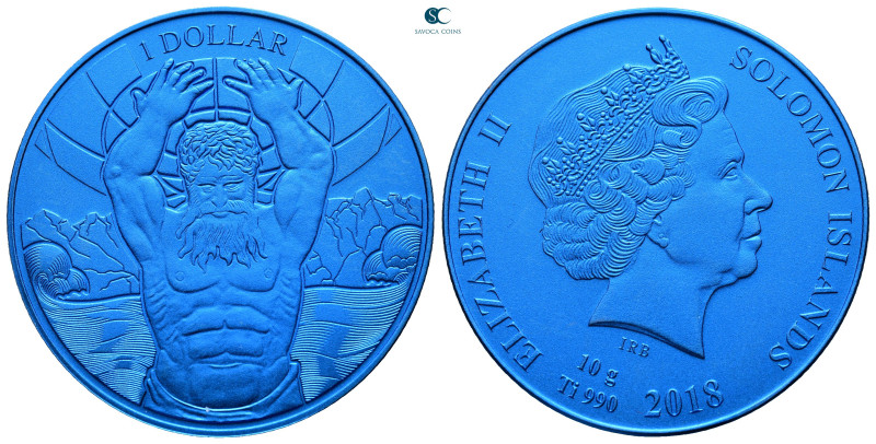. AD 2018-2018. Solomon Islands
1 Dollar

36 mm, 11,35 g



Mint State