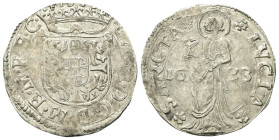 MANTOVA
Carlo I Gonzaga di Gonzaga Nevers, 1627-1637.
Lira 1633.
Ag
gr. 4,61
Dr. •CAR I• D• G• D M• E• M• F•E •C•. Stemma gonzaghesco dalle quatt...
