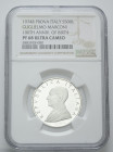 ROMA
Repubblica Italiana, dal 1946.
500 Lire 1974 PROVA, Guglielmo Marconi.
Ac 
Dr. Busto di Guglielmo Marconi a s.
Rv. Mappa dell’Italia.
Gig. ...