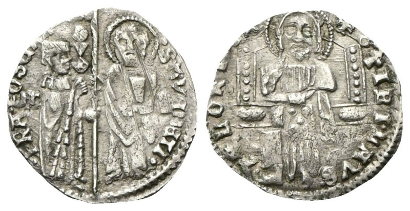 VENEZIA
Francesco Foscari Doge LXV, 1423-1457.
Grosso, o Grossetto.
Ag
gr. 1...