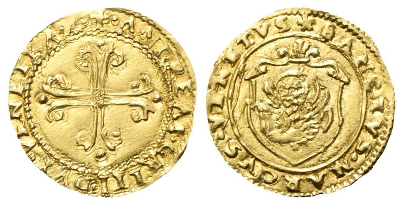 VENEZIA
Andrea Gritti Doge LXXVII, 1523-1532.
Mezzo scudo d'oro.
Au
gr. 1,69...