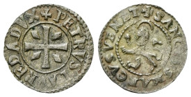 VENEZIA
Pietro Loredan Doge LXXXIV, 1567-1570.
4 Carzie per Cipro.
Mi
gr. 1,88
Dr. +PETRVS LAVREDA DVX. Croce patente; agli angoli, quattro losan...