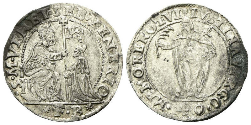 VENEZIA
Sebastiano Venier Doge LXXXVI, 1577-1578. 
40 Soldi.
Ag
gr. 9,05
Dr...