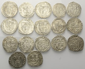 LOTTI MULTIPLI
Filippo Maria Visconti, Duca di Milano, 1412-1447.
Lotto di 17 Grossi da 2 Soldi.
Ag
Cr. 3c; MIR 152/3.
Da BB a SPL